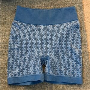 Nagnata Blue Merino biker shorts